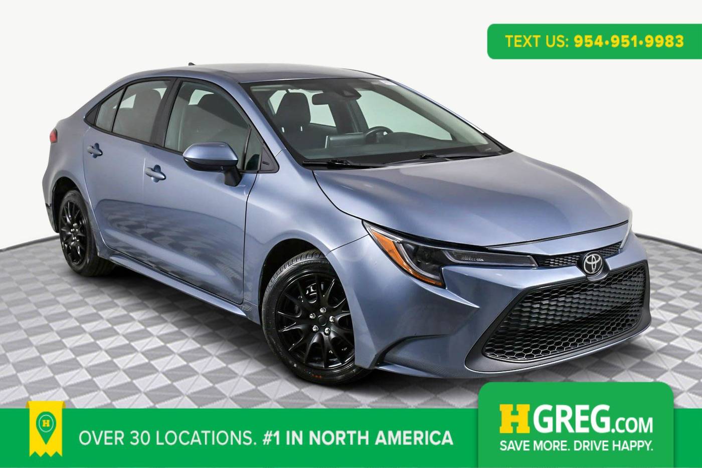 2021 Toyota Corolla LE — Sedan — 76,574 mi — West Palm Beach, FL
