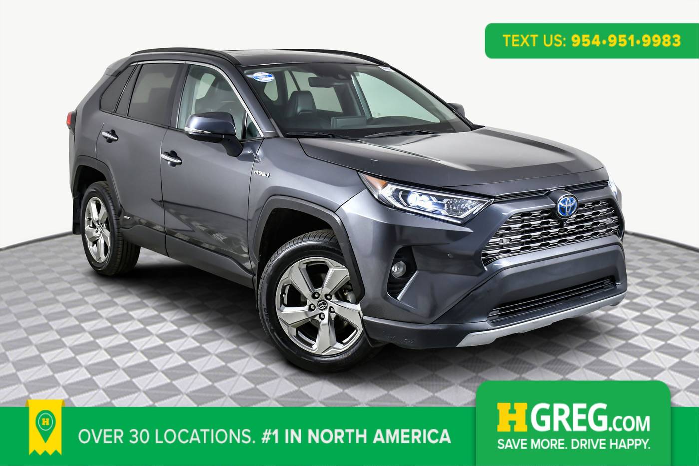 2020 Toyota RAV4 Hybrid Limited — SUV — 53,678 mi — West Palm Beach, FL