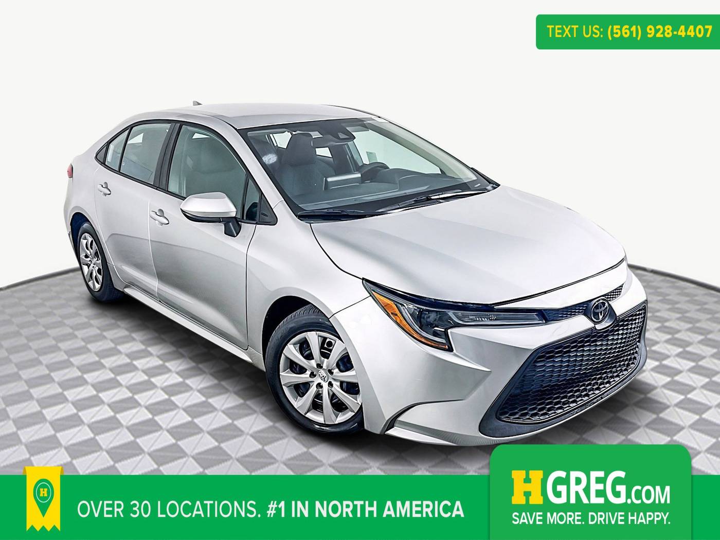2021 Toyota Corolla LE — Sedan — 74,819 mi — West Palm Beach, FL