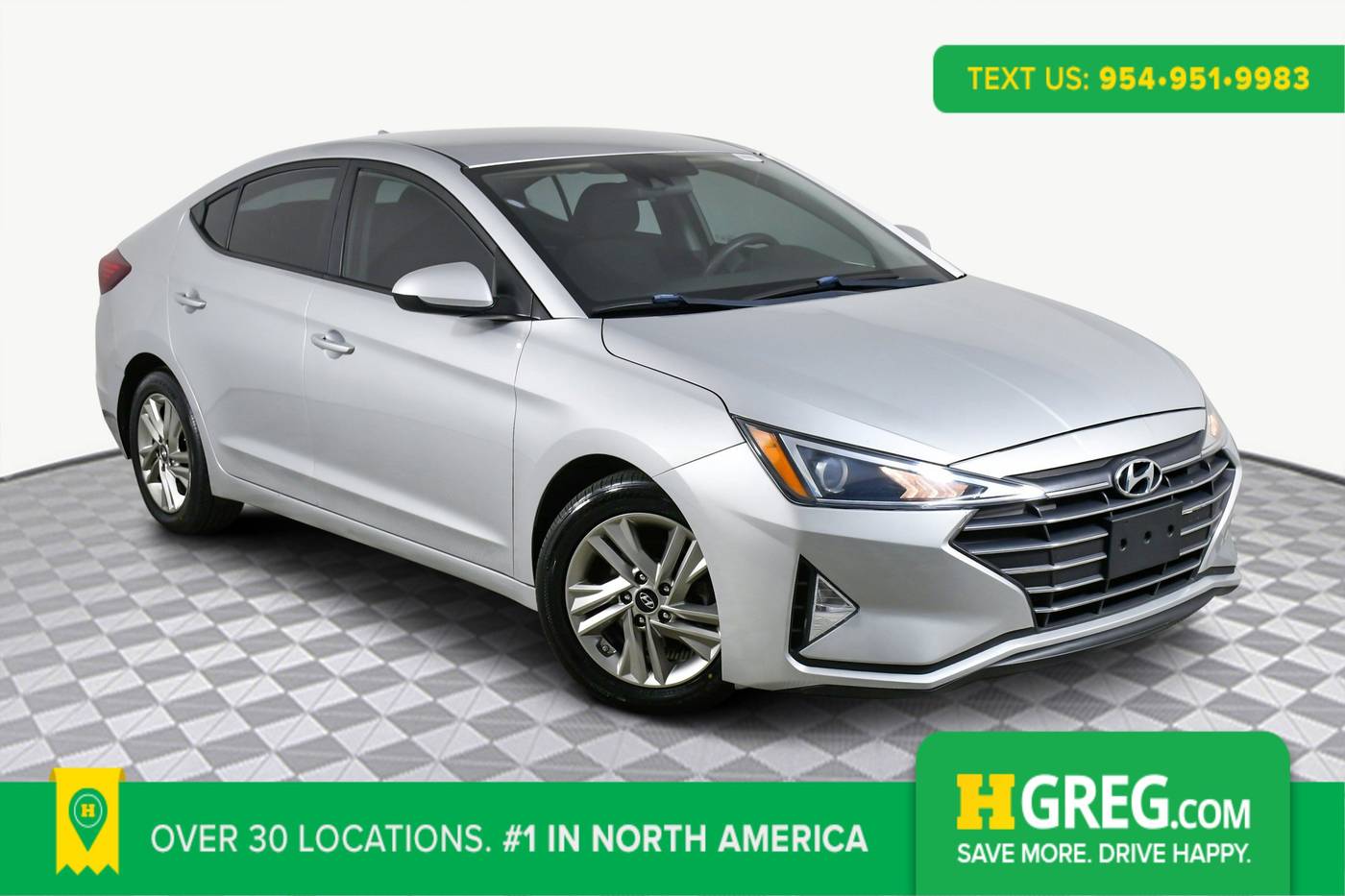 2019 Hyundai Elantra SEL — Sedan — 89,973 mi — West Palm Beach, FL