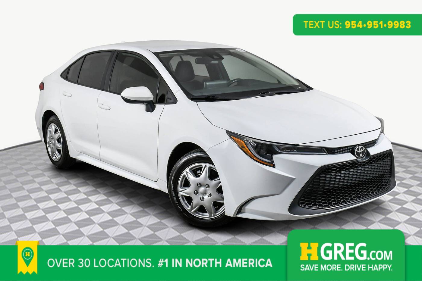 2021 Toyota Corolla LE — Sedan — 63,358 mi — West Palm Beach, FL
