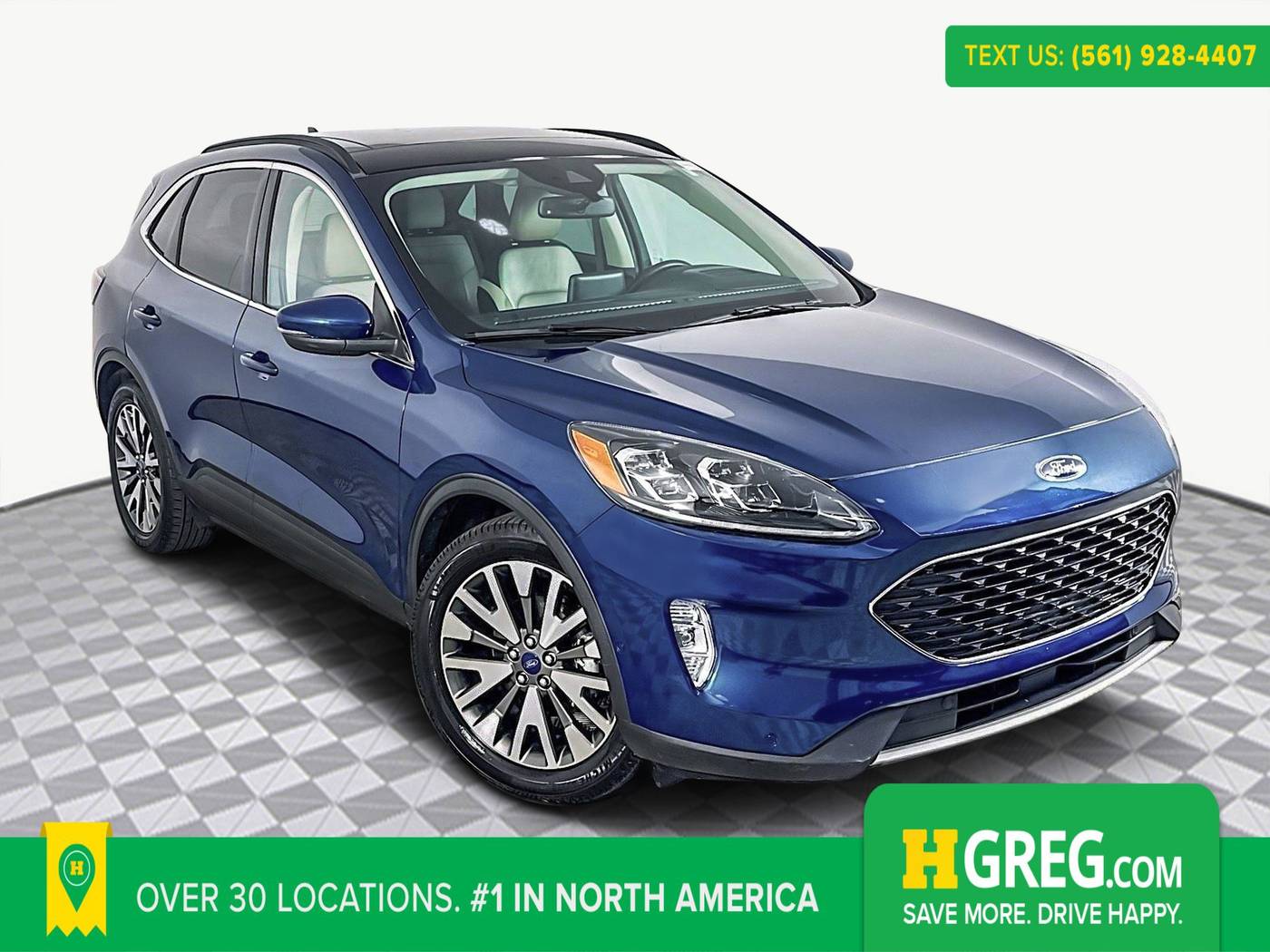 2020 Ford Escape Hybrid Titanium — SUV — 57,740 mi — West Palm Beach, FL