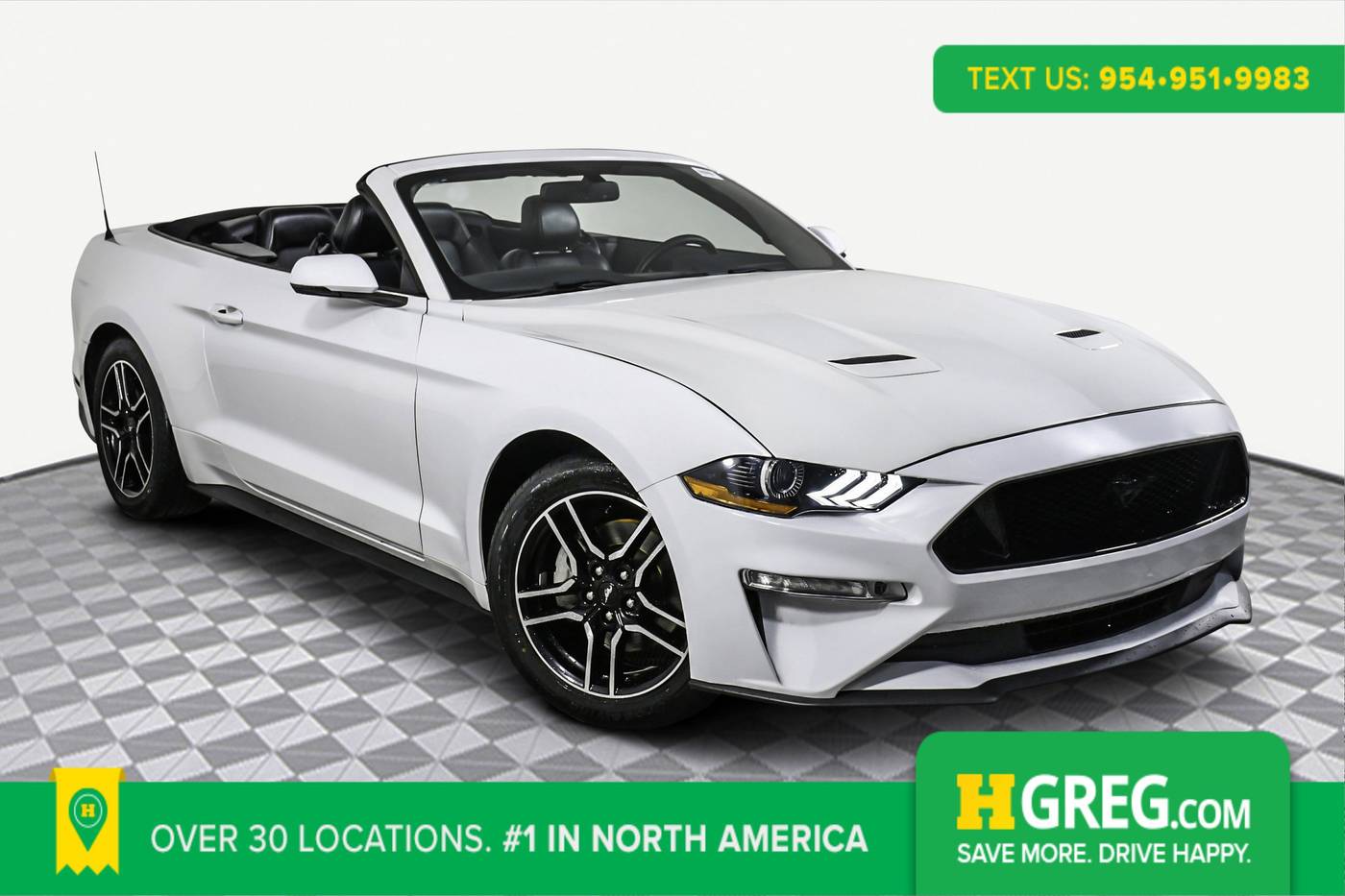 2020 Ford Mustang EcoBoost Premium — Convertible — 52,428 mi — West Palm Beach, FL