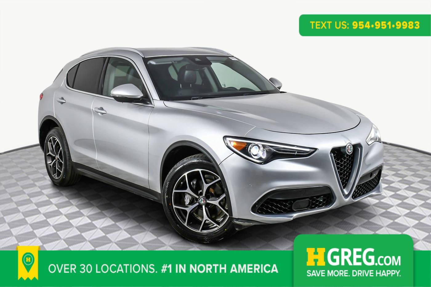 2019 Alfa Romeo Stelvio Ti — SUV — 73,291 mi — West Palm Beach, FL