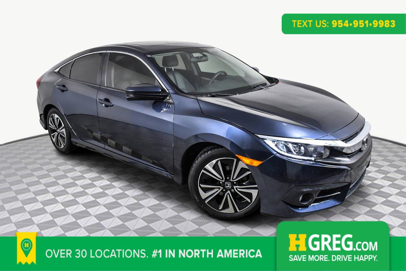 2018 Honda Civic EX-T — Sedan — 58,845 mi — West Palm Beach, FL
