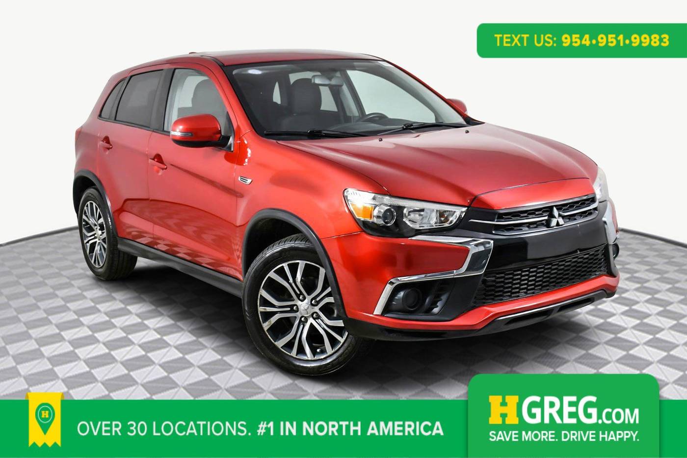 2018 Mitsubishi Outlander Sport ES — SUV — 72,543 mi — West Palm Beach, FL