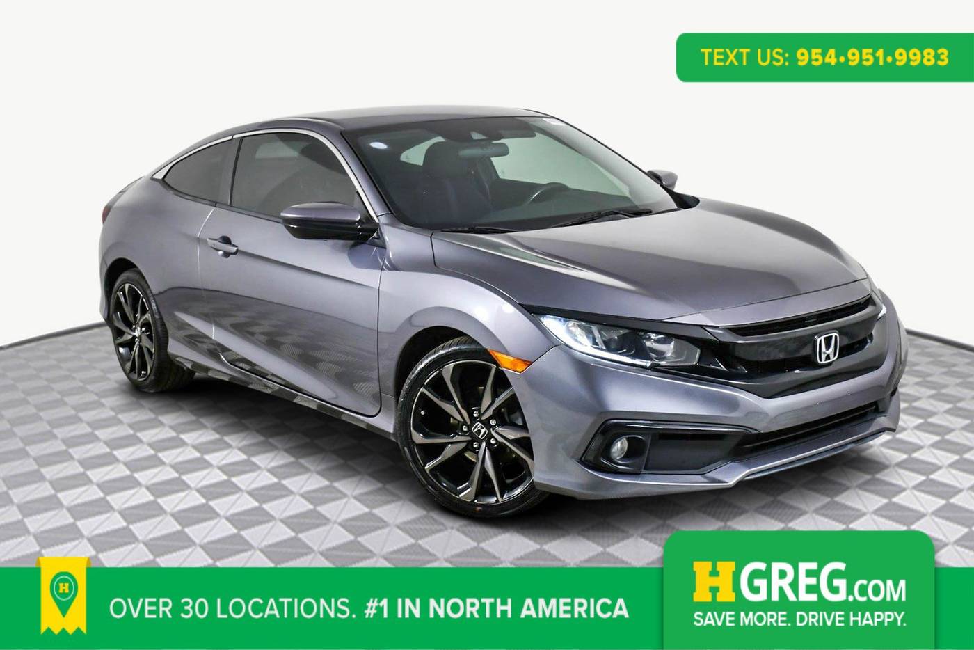 2019 Honda Civic Sport — Coupe — 68,697 mi — West Palm Beach, FL