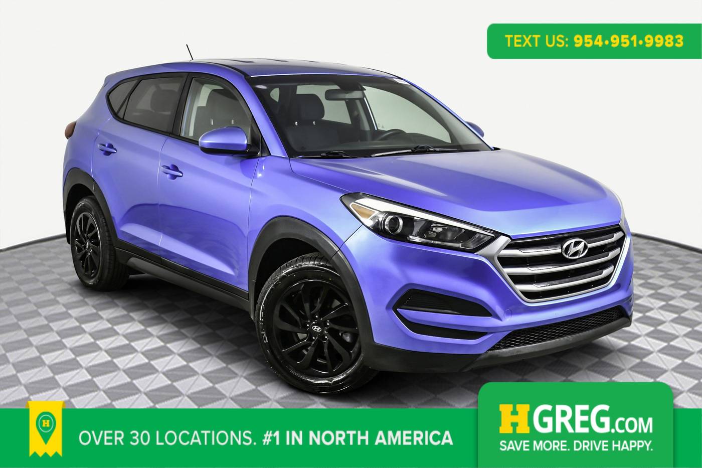 2018 Hyundai Tucson SE — SUV — 52,957 mi — West Palm Beach, FL