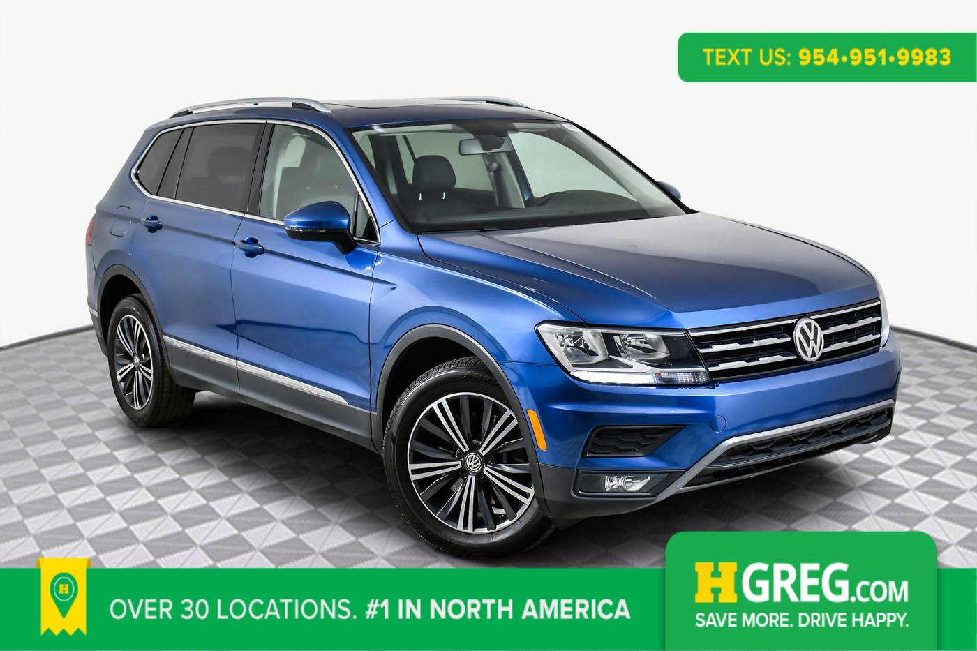 2018 Volkswagen Tiguan SEL — SUV — 77,521 mi — West Palm Beach, FL