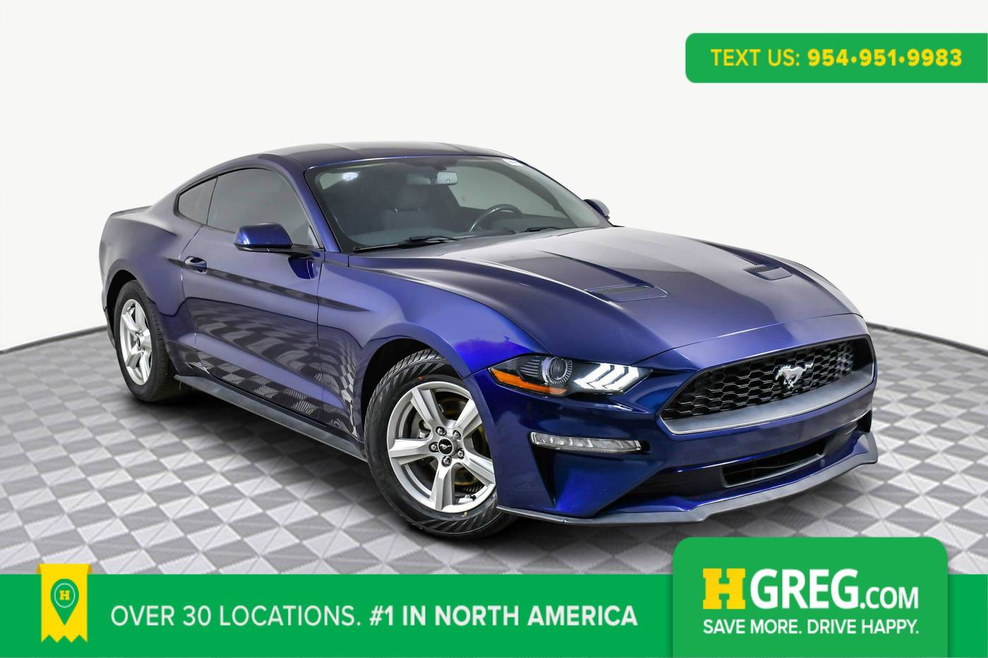 2018 Ford Mustang EcoBoost — Coupe — 81,689 mi — West Palm Beach, FL