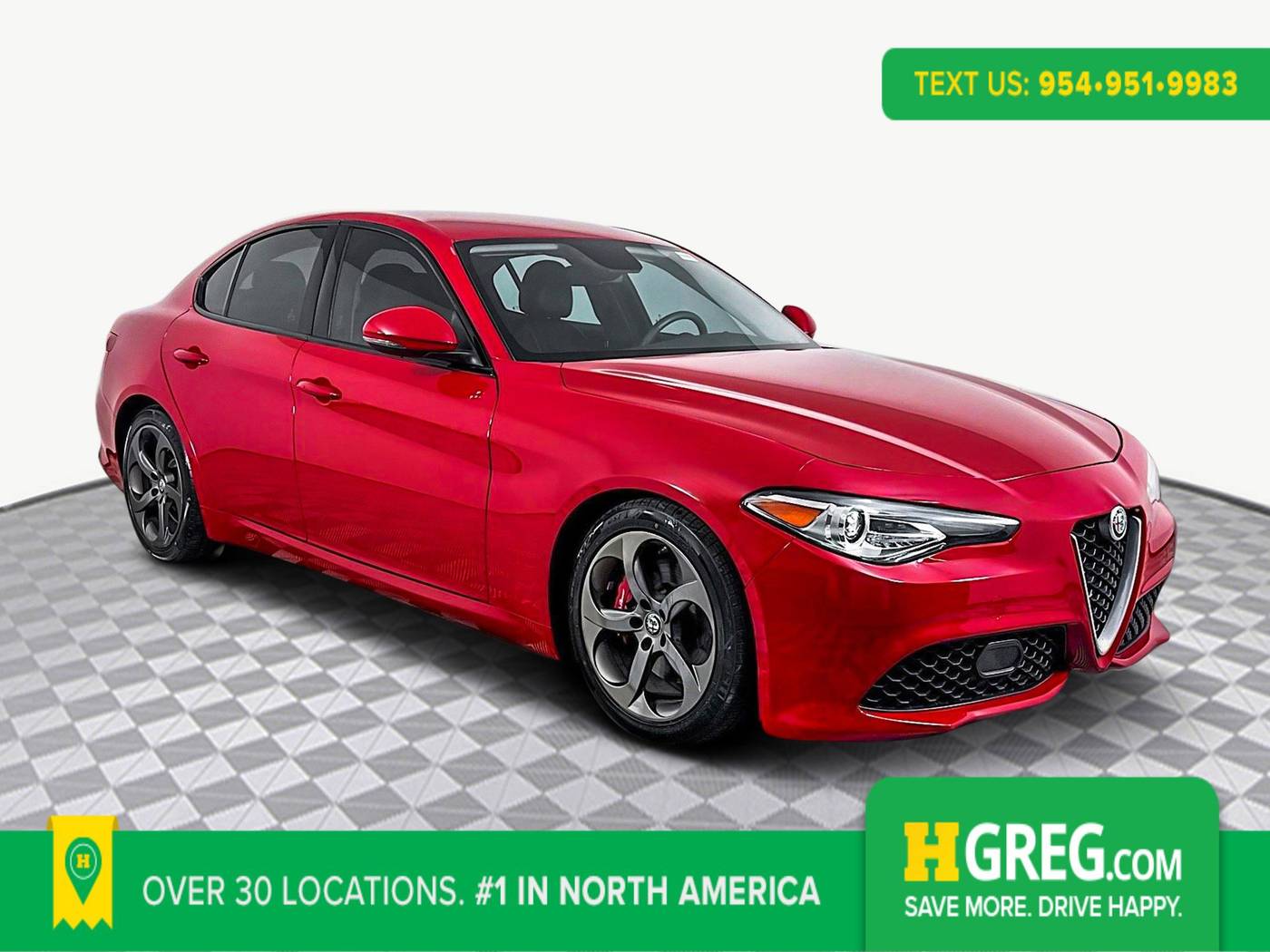 2018 Alfa Romeo Giulia Standard — Sedan — 59,343 mi — West Palm Beach, FL