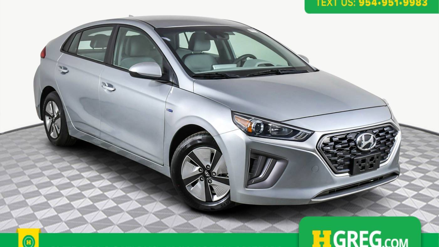 2020 Hyundai Ioniq Hybrid Blue