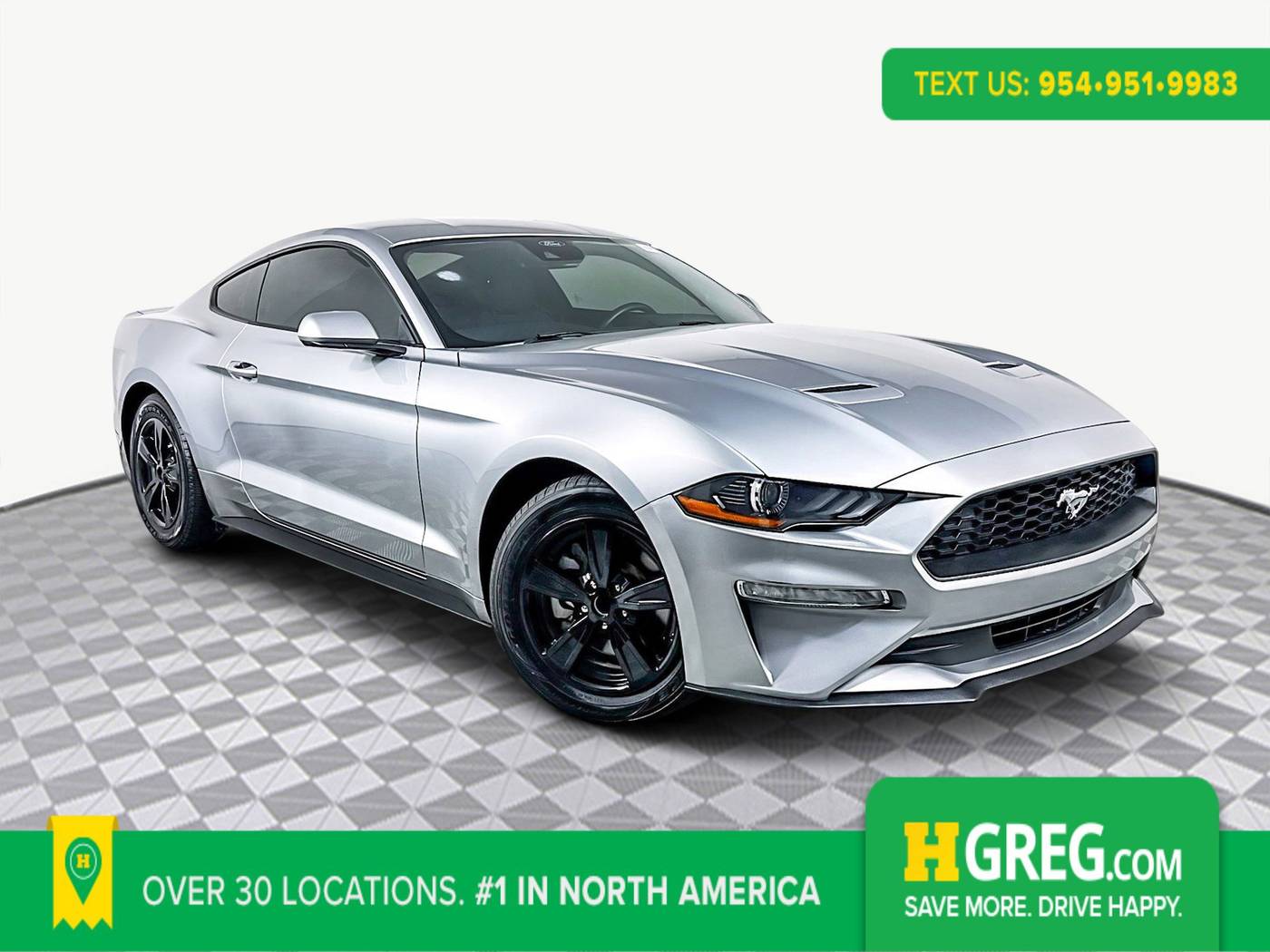 2021 Ford Mustang EcoBoost — Coupe — 37,910 mi — West Palm Beach, FL