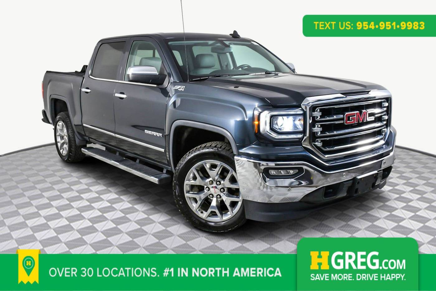 2018 GMC Sierra 1500 SLT — Pickup Truck — 72,703 mi — West Palm Beach, FL