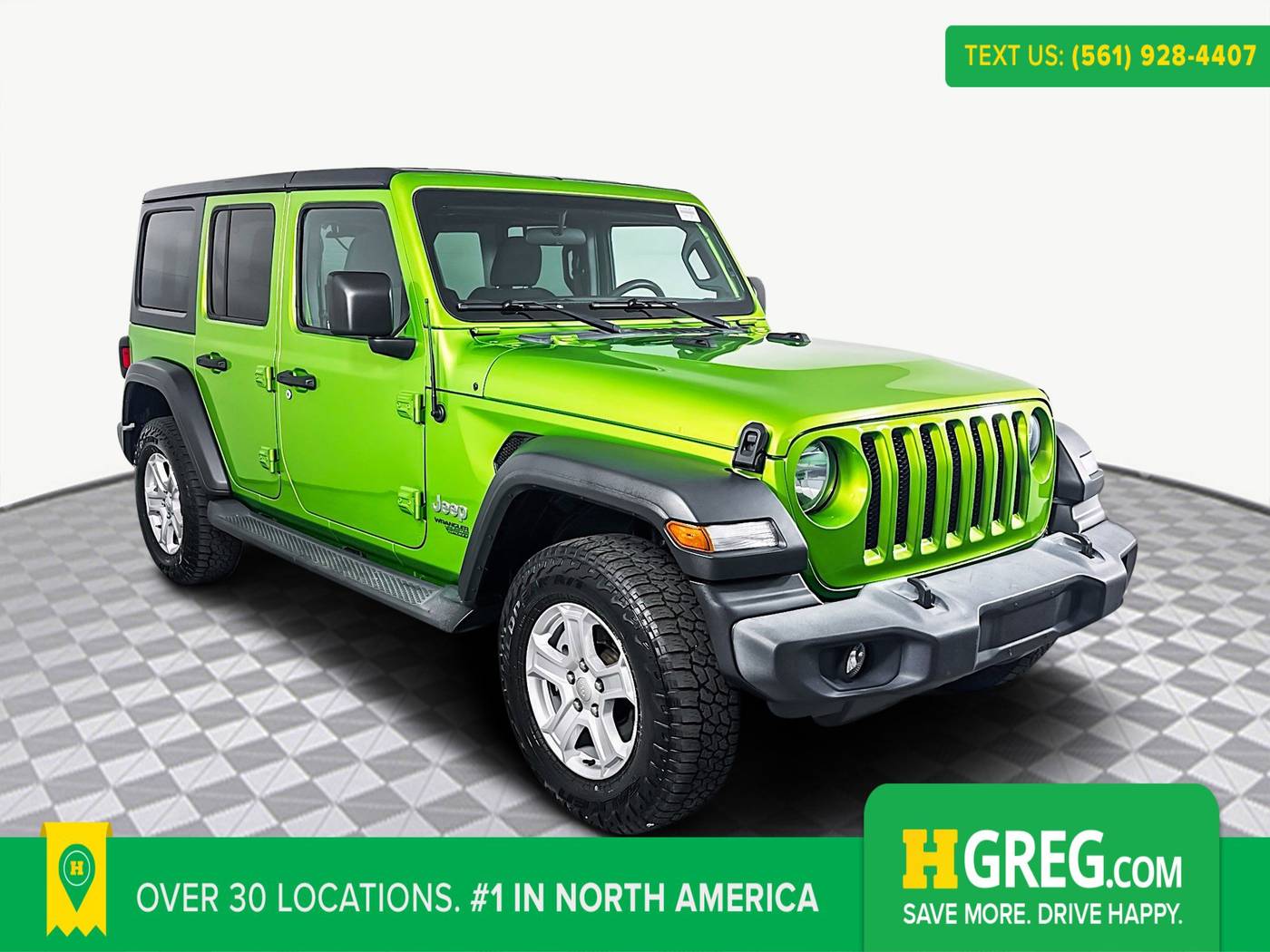 2018 Jeep Wrangler Sport — SUV — 70,609 mi — West Palm Beach, FL