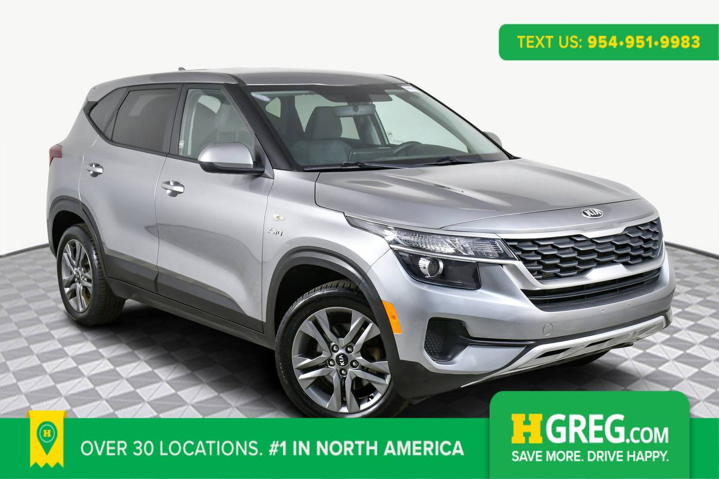 2021 Kia Seltos LX — SUV — 75,274 mi — West Palm Beach, FL