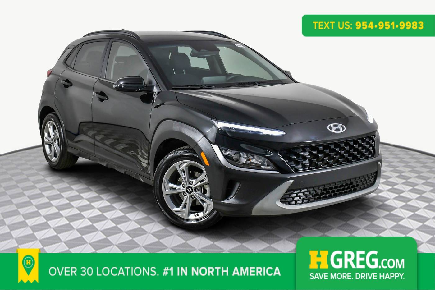 2022 Hyundai Kona SEL — SUV — 76,297 mi — West Palm Beach, FL