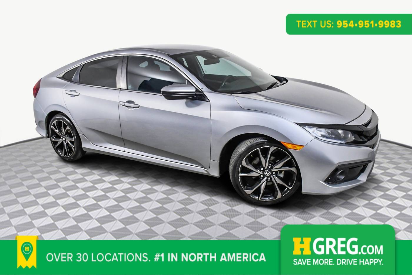 2019 Honda Civic Sport — Sedan — 67,738 mi — West Palm Beach, FL