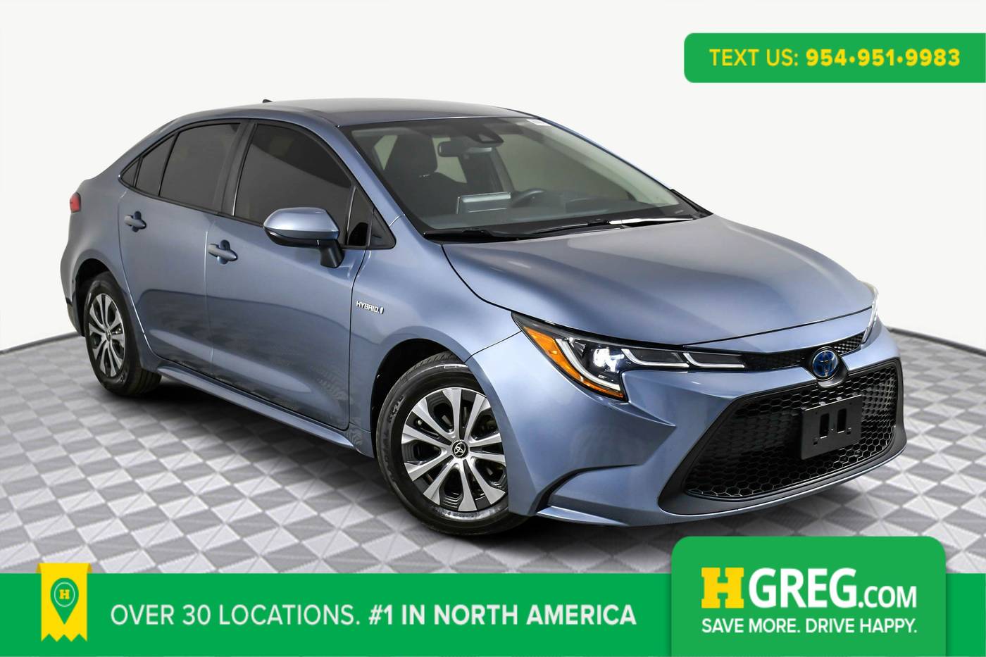 2020 Toyota Corolla Hybrid LE — Sedan — 86,630 mi — West Palm Beach, FL
