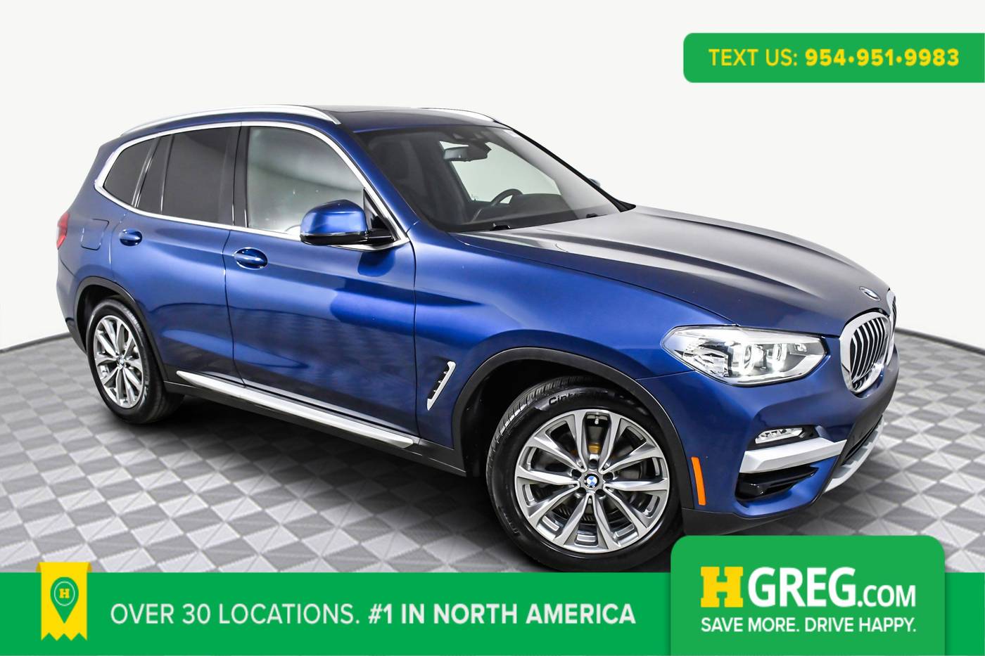 2019 BMW X3 30i — SUV — 68,735 mi — West Palm Beach, FL