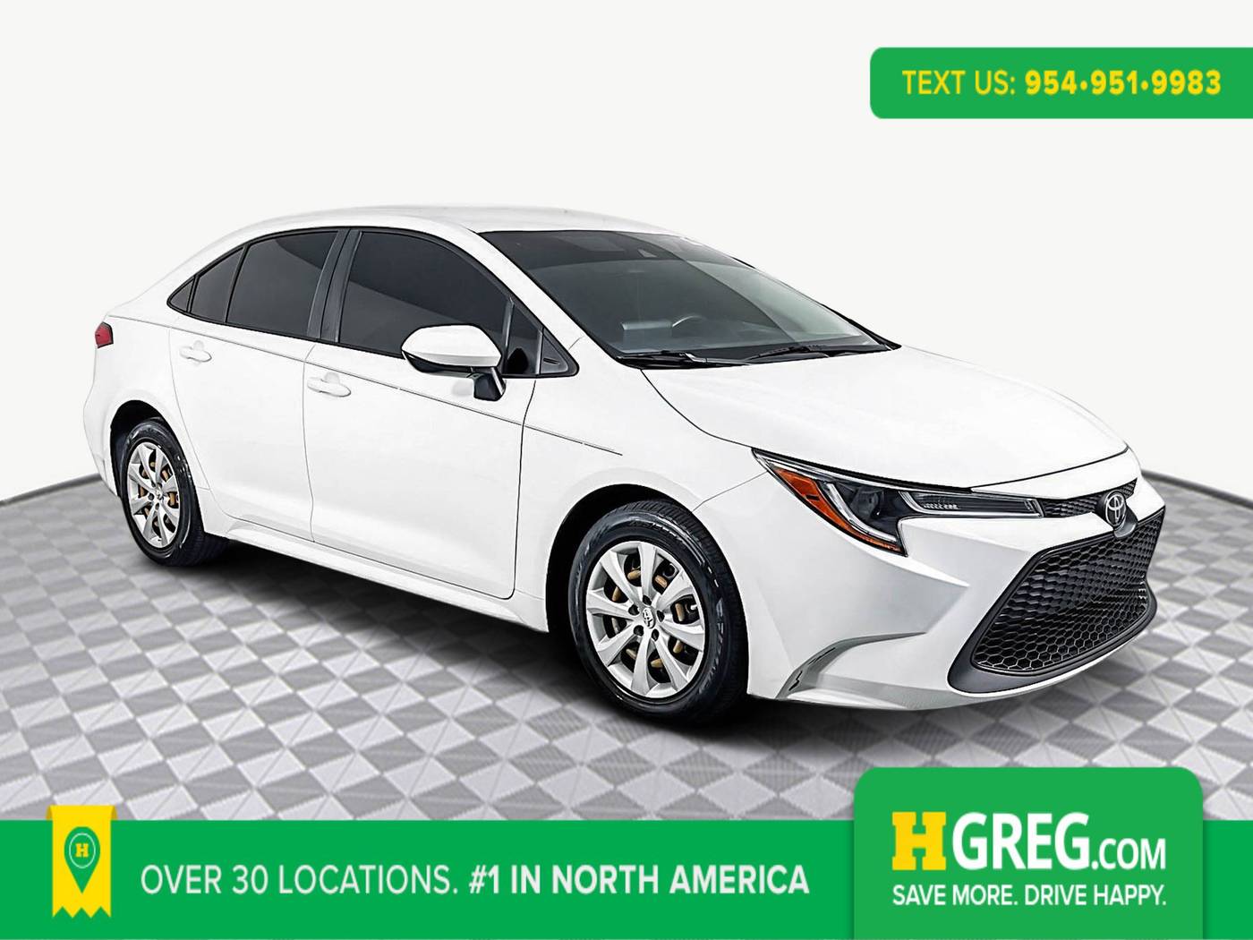 2022 Toyota Corolla LE — Sedan — 62,149 mi — West Palm Beach, FL