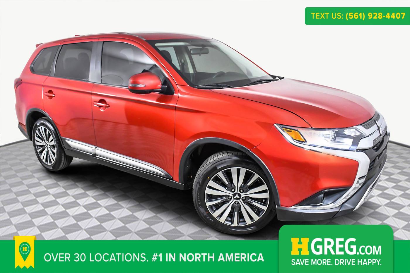 2019 Mitsubishi Outlander LE — SUV — 81,390 mi — West Palm Beach, FL