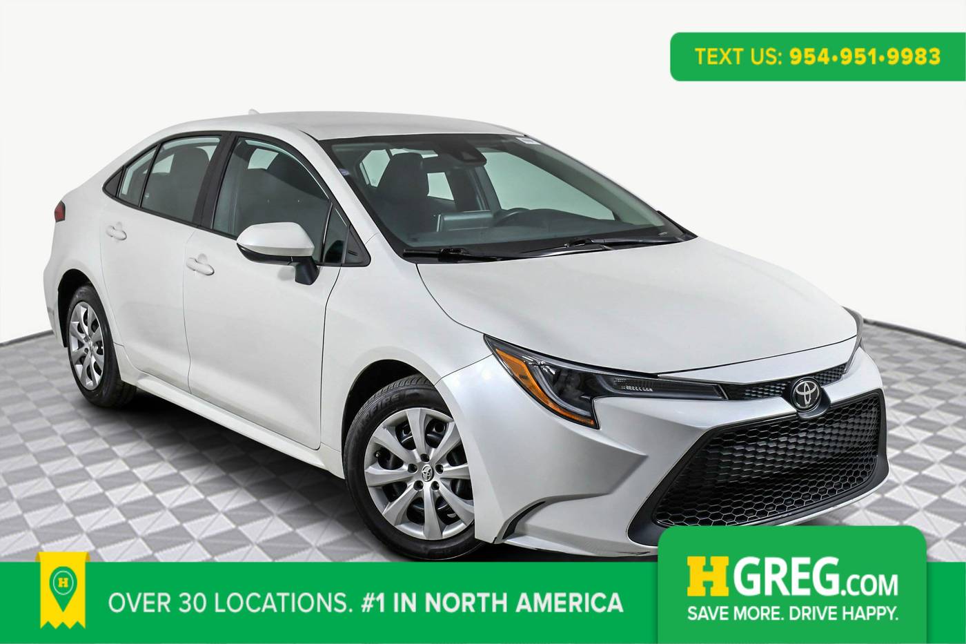 2021 Toyota Corolla LE — Sedan — 73,922 mi — West Palm Beach, FL