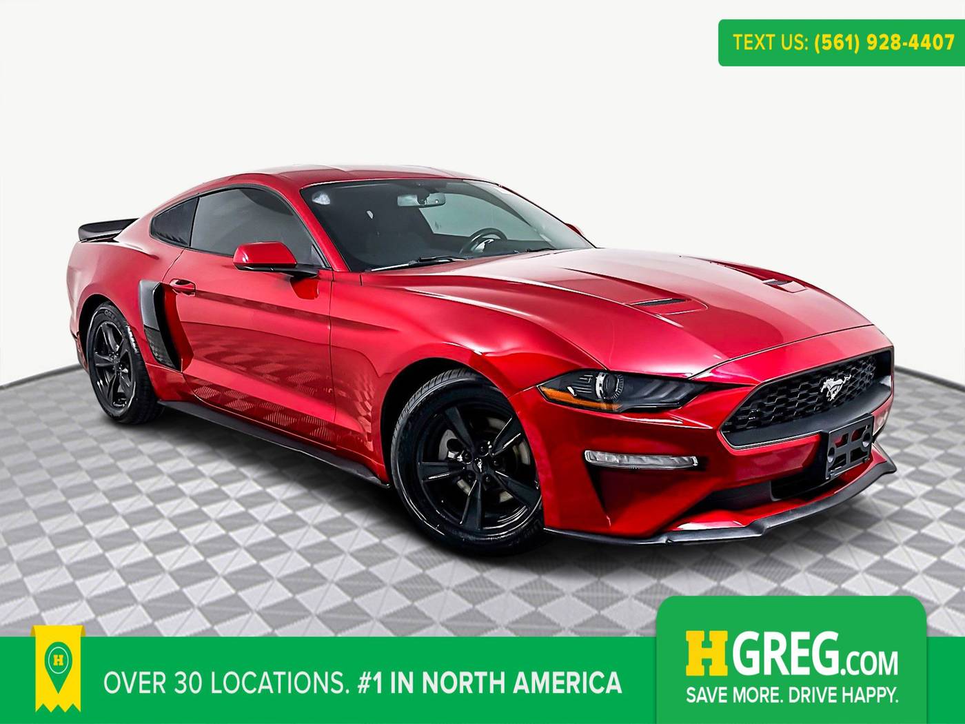 2020 Ford Mustang EcoBoost — Coupe — 61,231 mi — West Palm Beach, FL