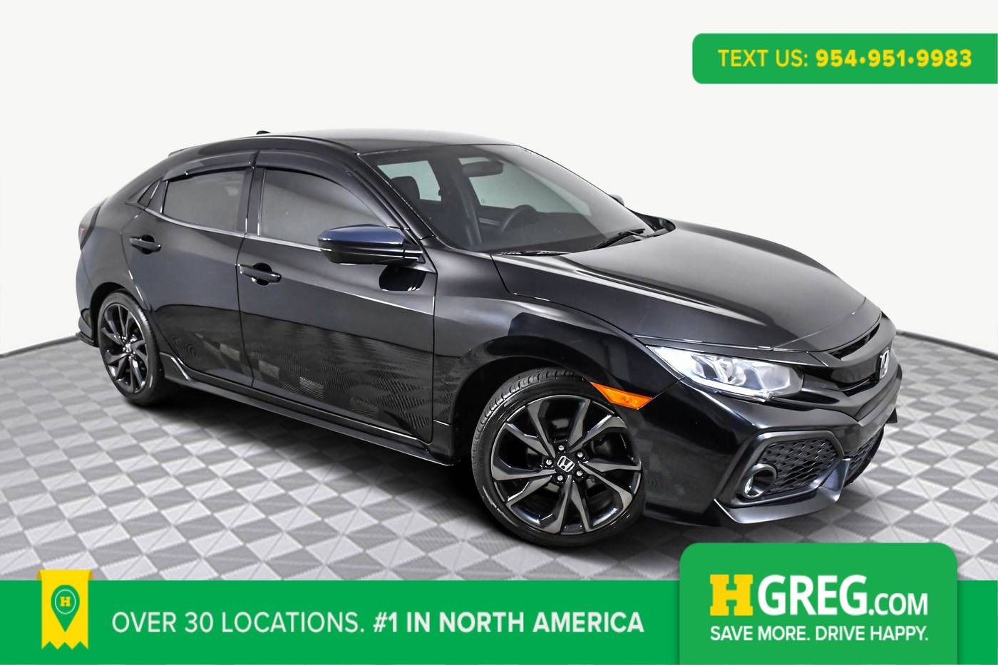 2017 Honda Civic Sport — Hatchback — 88,454 mi — West Palm Beach, FL