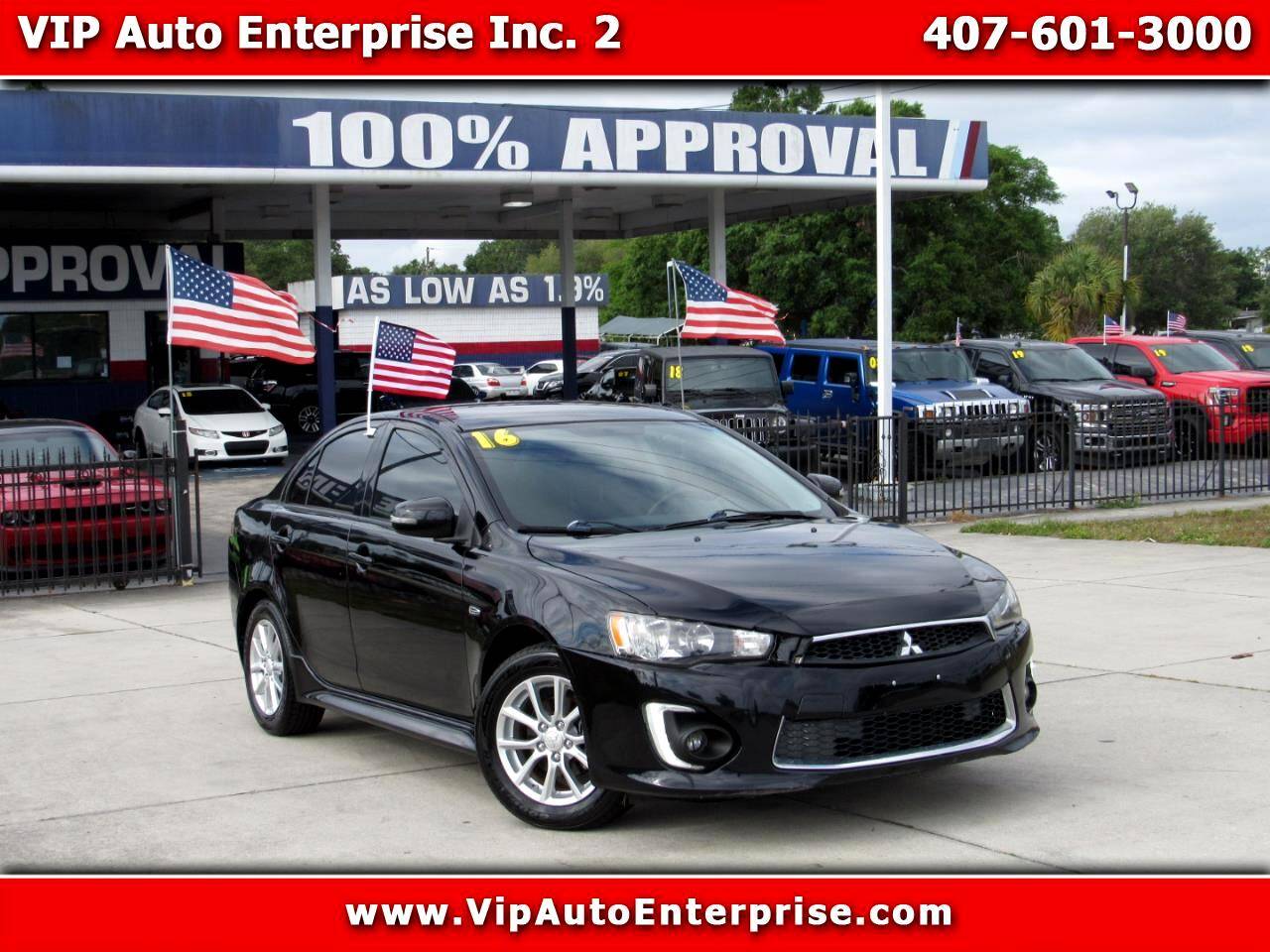 2016 Mitsubishi Lancer ES — Sedan — 97,136 mi — Orlando, FL