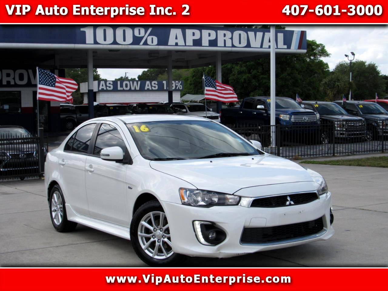 2016 Mitsubishi Lancer ES — Sedan — 95,310 mi — Orlando, FL
