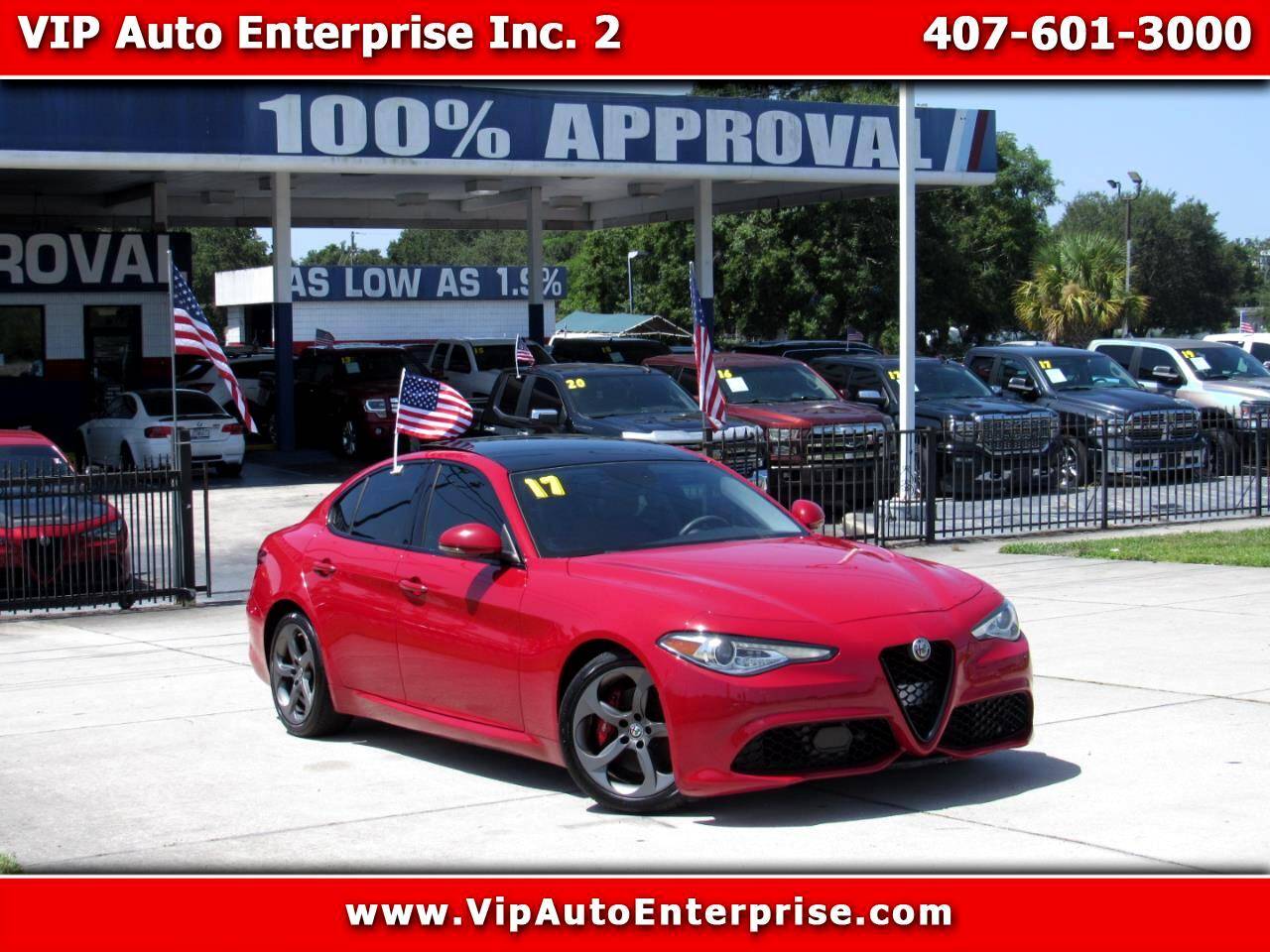 2017 Alfa Romeo Giulia Standard — Sedan — 79,417 mi — Orlando, FL