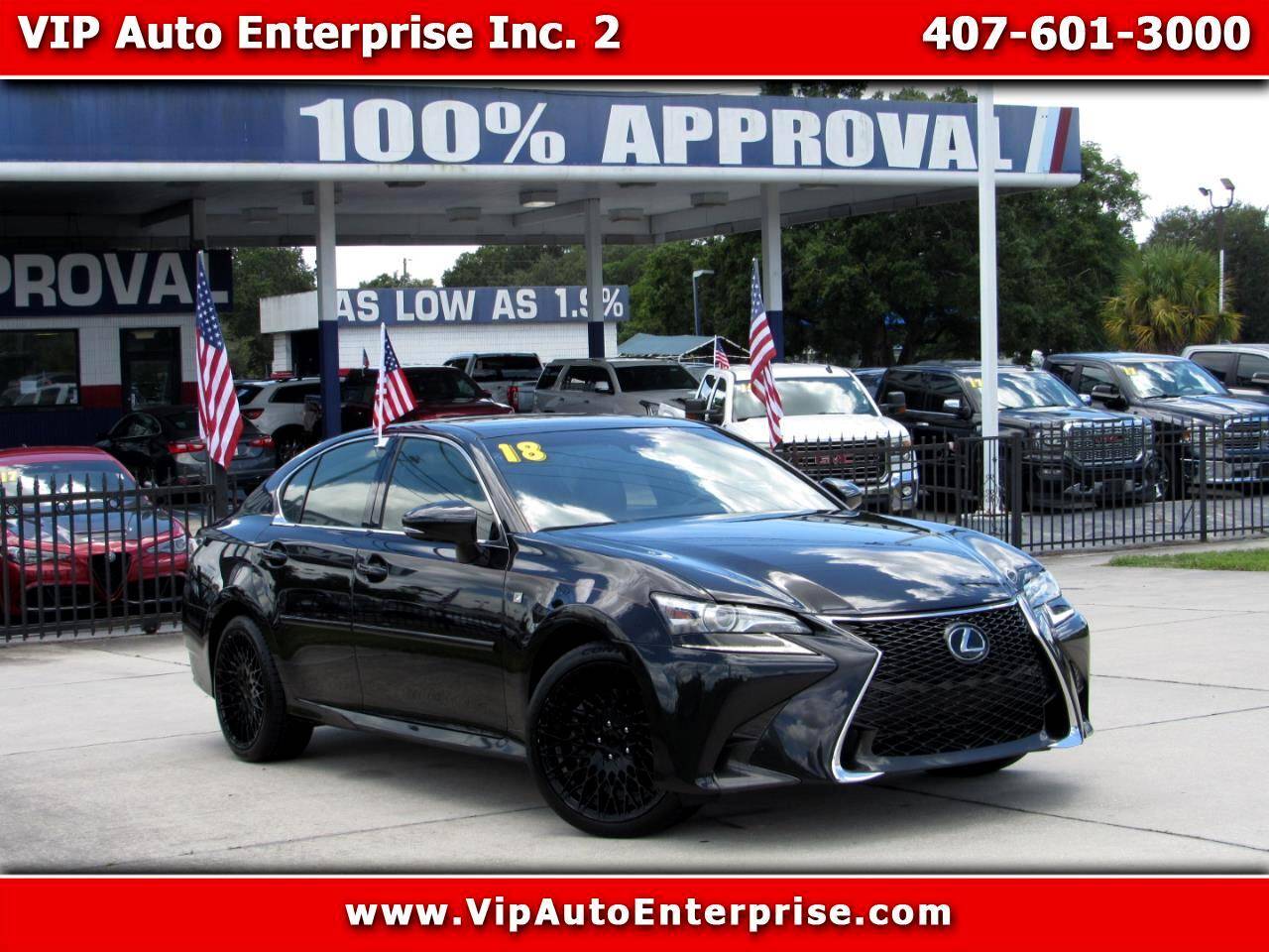 2018 Lexus GS GS 350 — Sedan — 74,501 mi — Orlando, FL