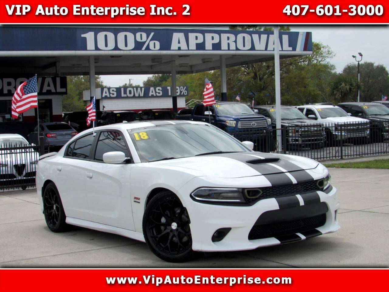 2018 Dodge Charger R/T Scat Pack — Sedan — 107,615 mi — Orlando, FL