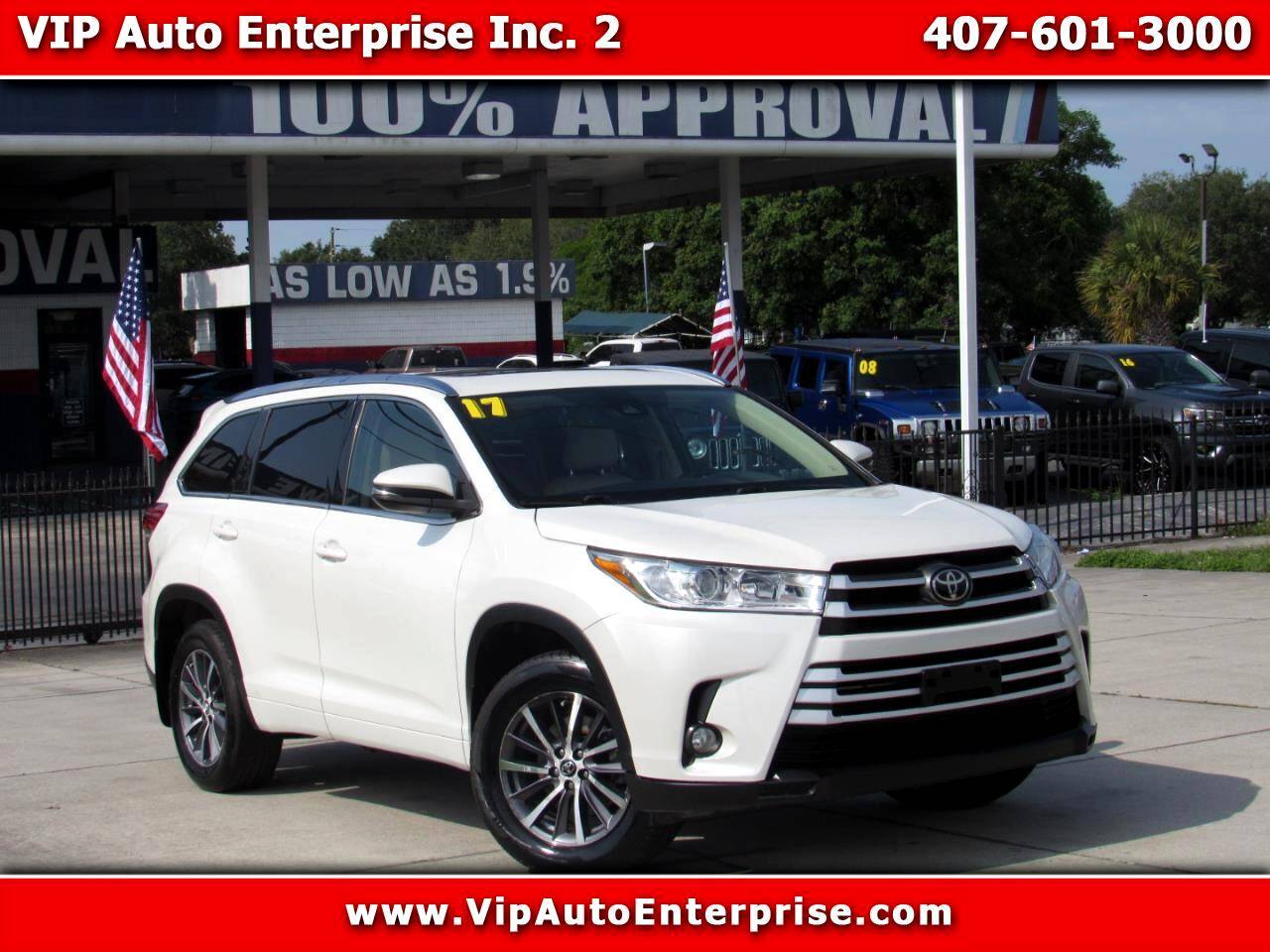 2017 Toyota Highlander XLE — SUV — 79,387 mi — Orlando, FL