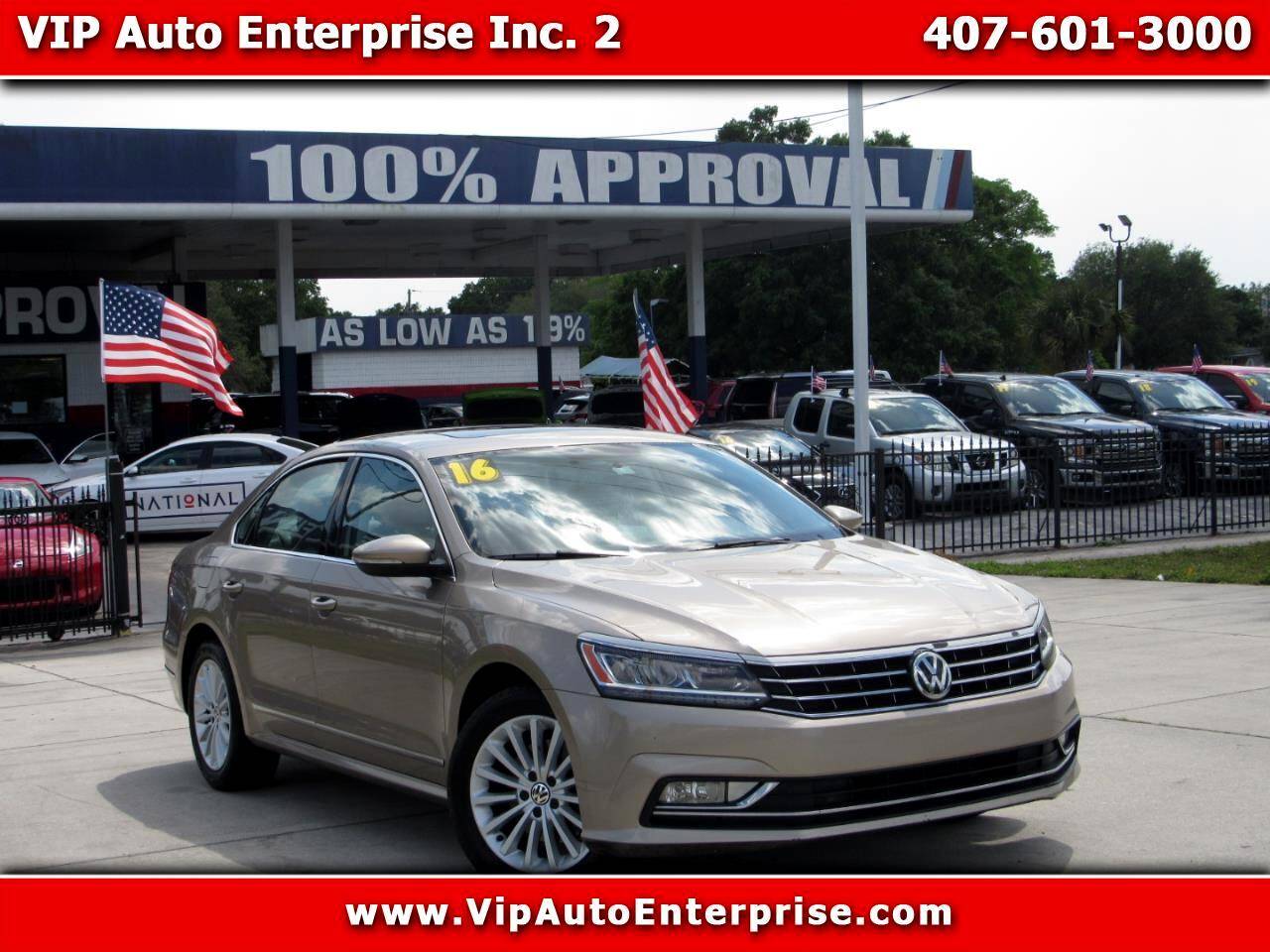 2016 Volkswagen Passat 1.8T SE — Sedan — 118,473 mi — Orlando, FL