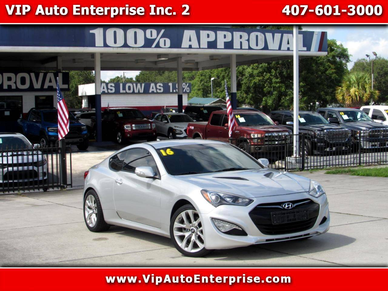 2016 Hyundai Genesis Coupe 3.8 Base — Coupe — 132,210 mi — Orlando, FL