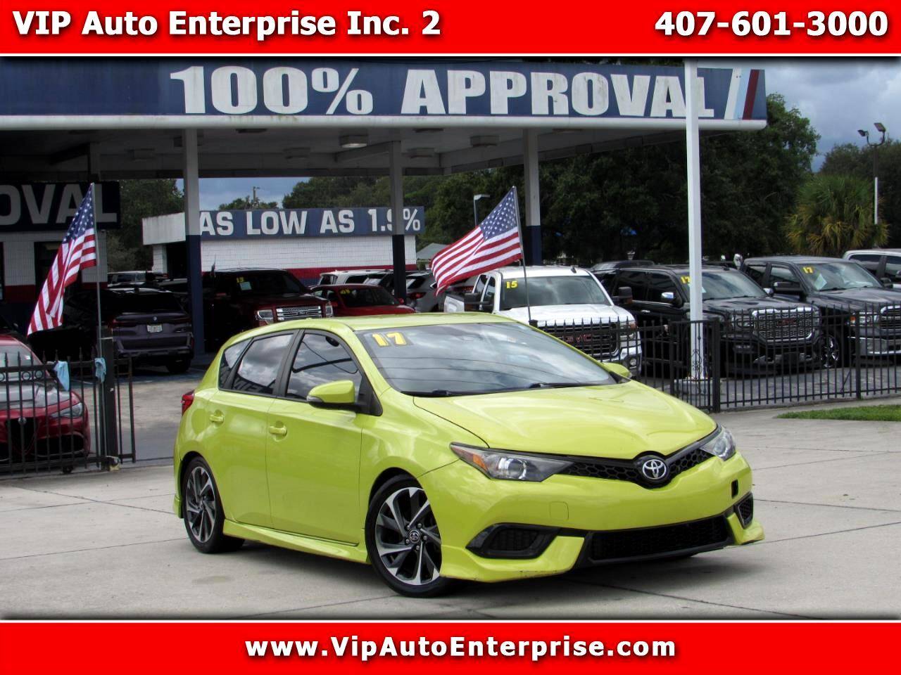 2017 Toyota Corolla iM iM — Hatchback — 123,880 mi — Orlando, FL