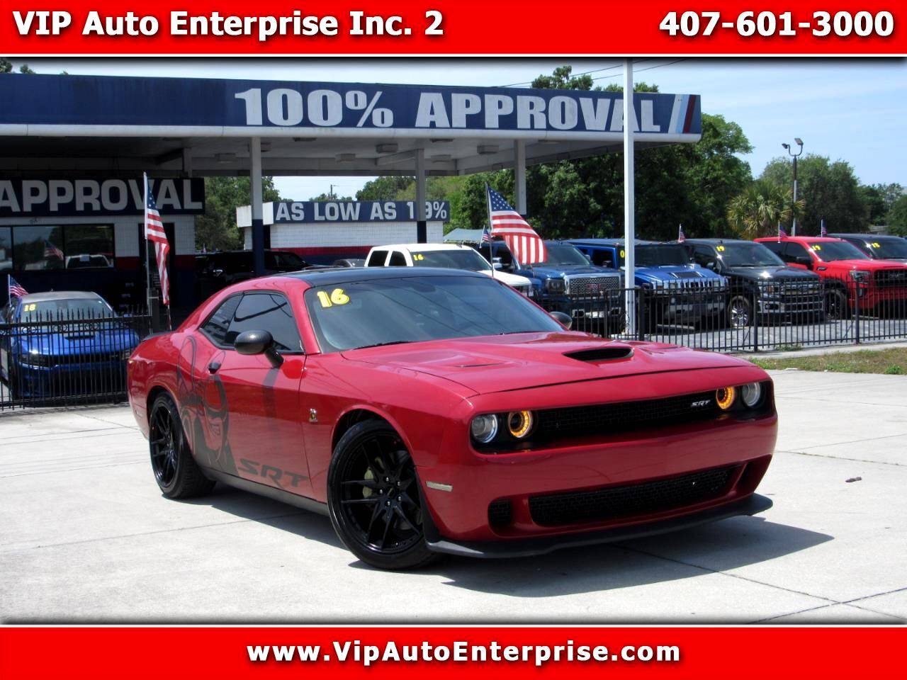2016 Dodge Challenger R/T Scat Pack — Coupe — 70,156 mi — Orlando, FL