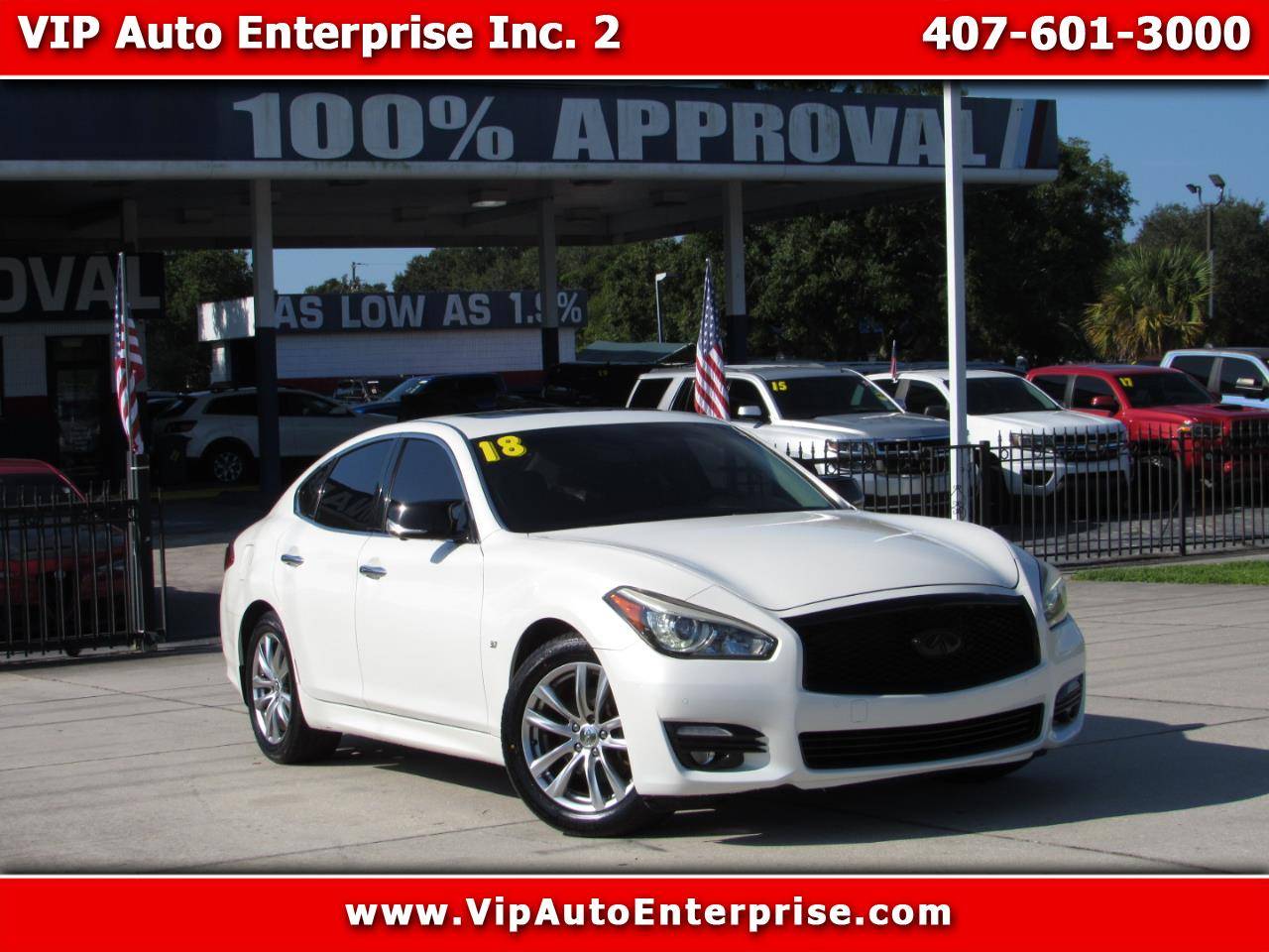 2018 INFINITI Q70 3.7 LUXE — Sedan — 102,930 mi — Orlando, FL