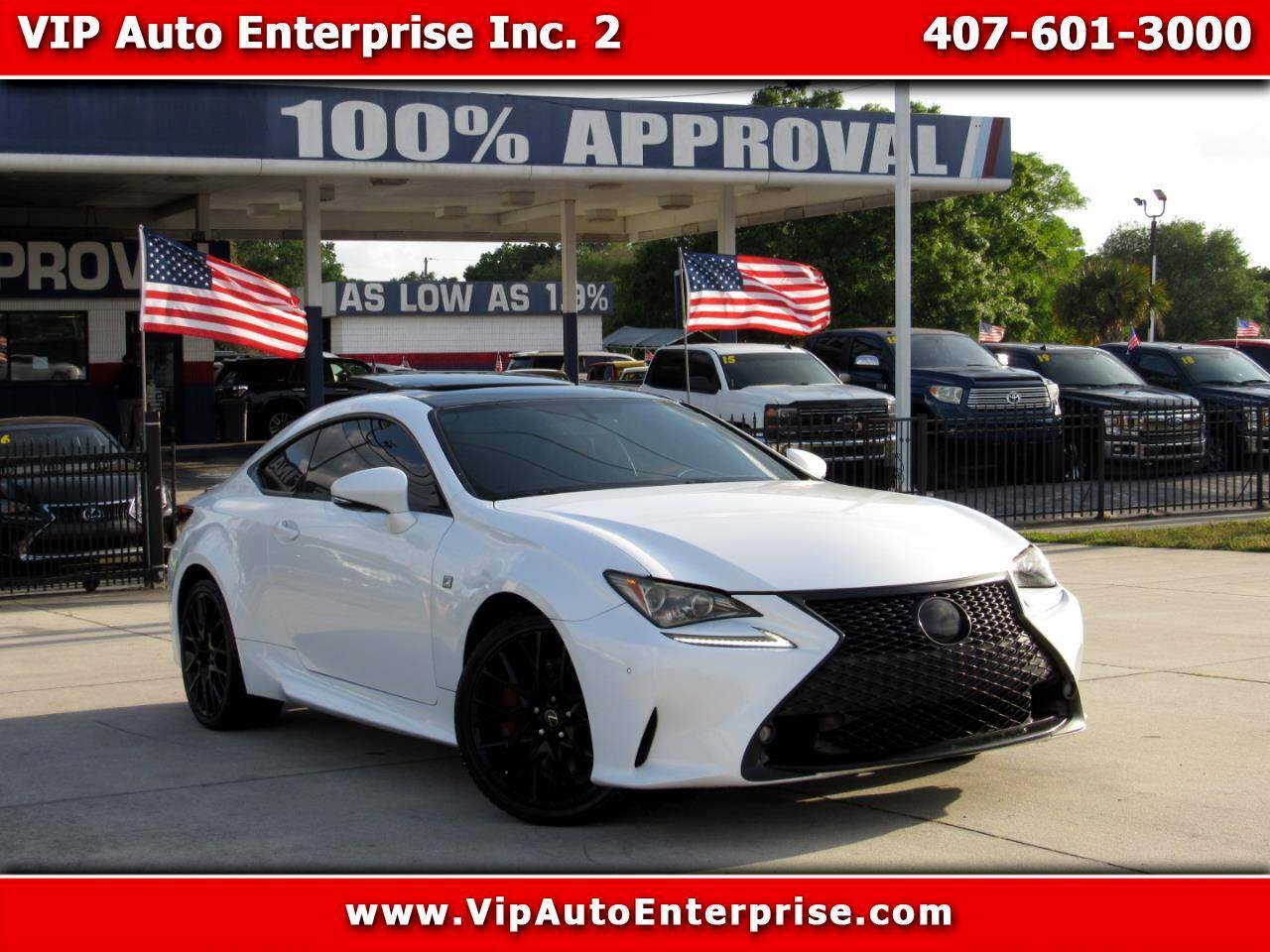 2015 Lexus RC RC 350 — Coupe — 124,441 mi — Orlando, FL