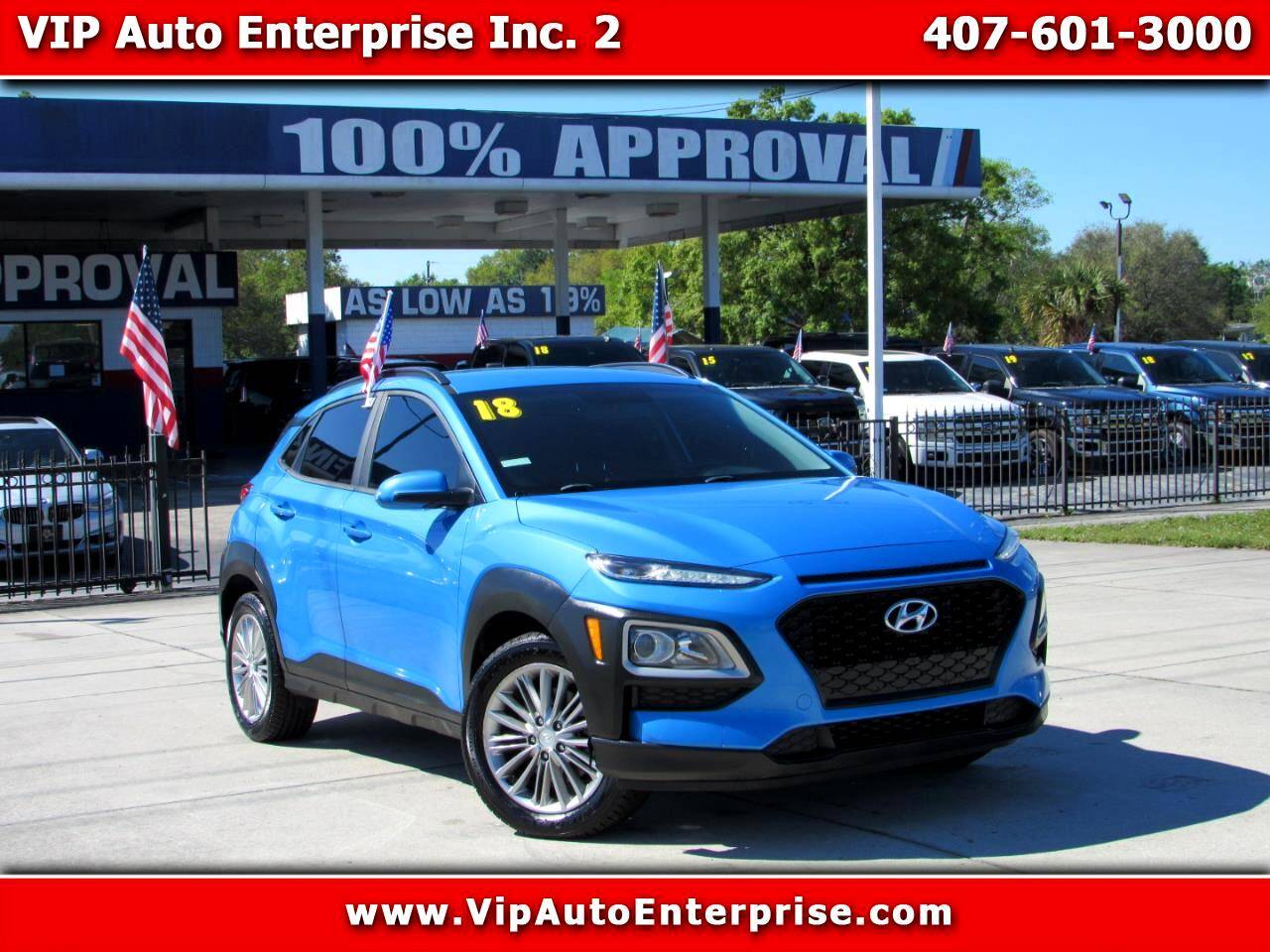 2018 Hyundai Kona SEL — SUV — 107,232 mi — Orlando, FL
