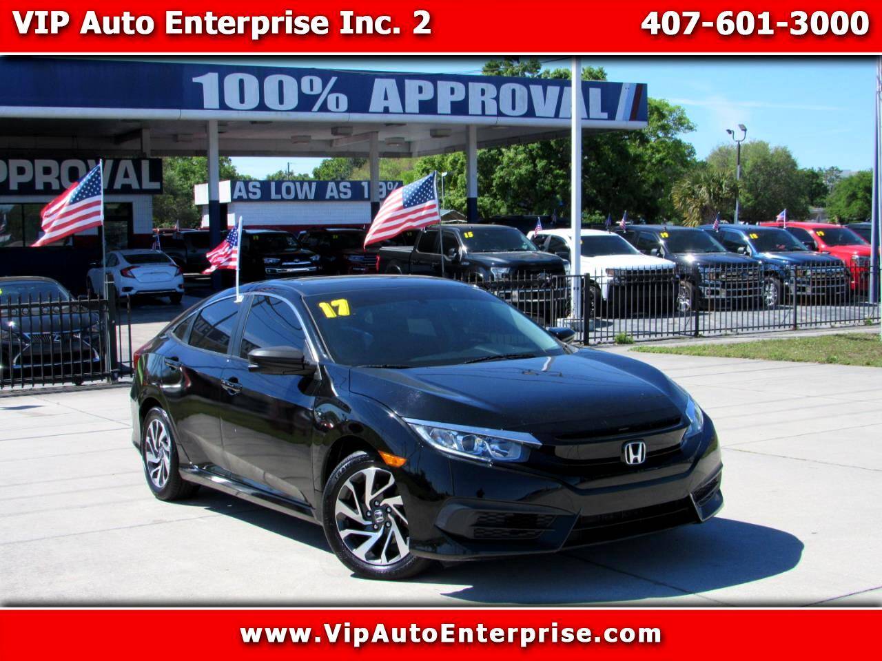 2017 Honda Civic EX — Sedan — 116,160 mi — Orlando, FL