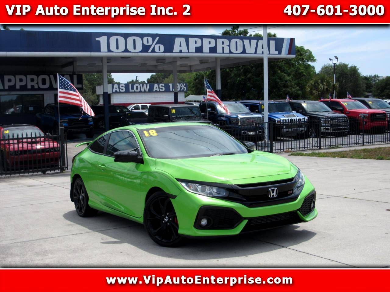 2018 Honda Civic Si — Coupe — 95,103 mi — Orlando, FL