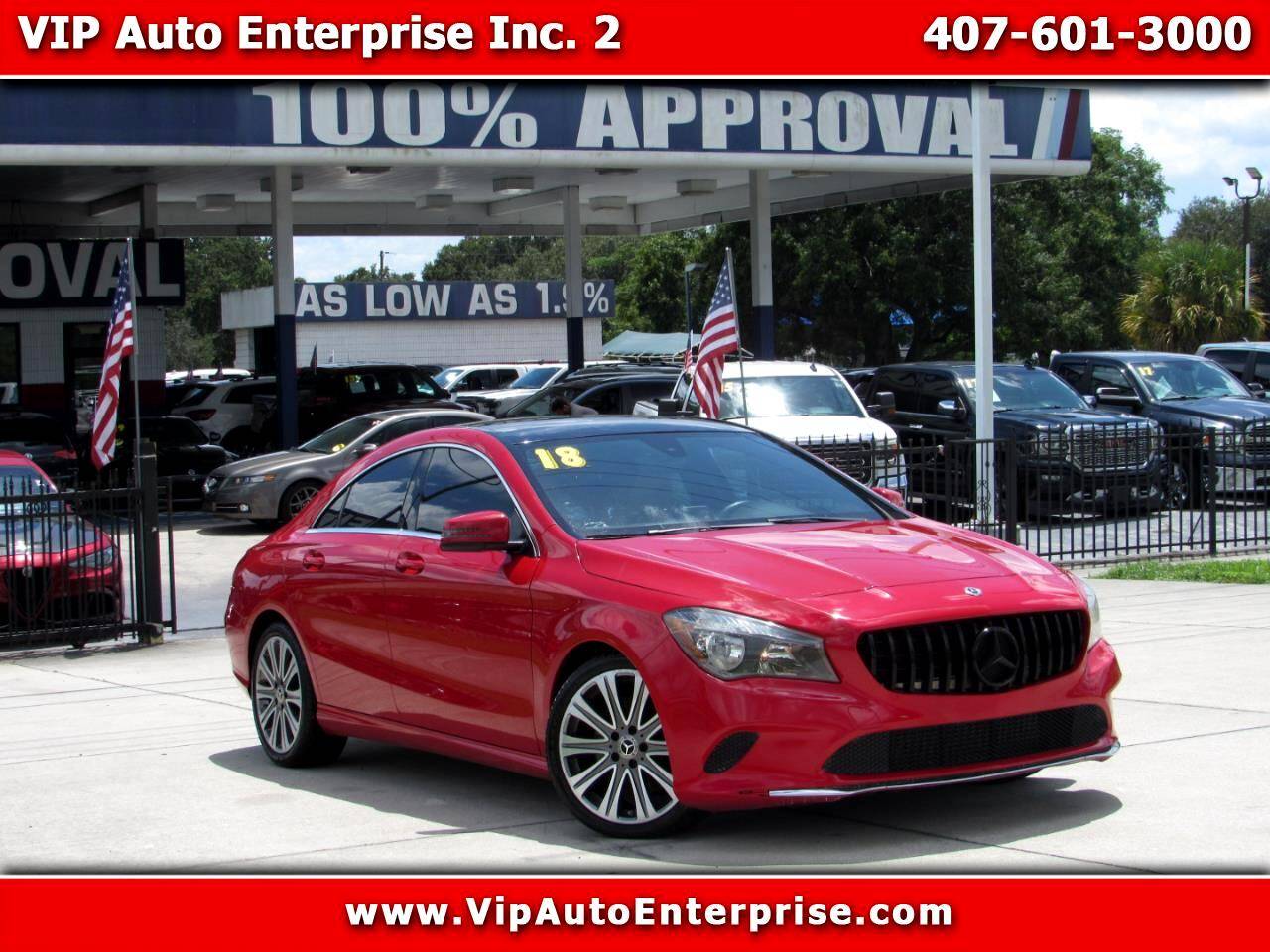 2018 Mercedes-Benz CLA CLA 250 — Sedan — 96,062 mi — Orlando, FL