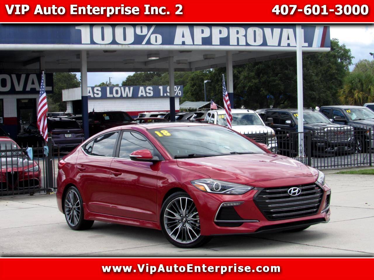 2018 Hyundai Elantra Sport — Sedan — 45,466 mi — Orlando, FL