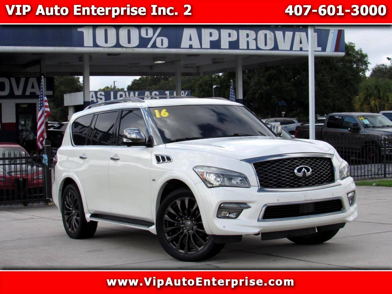 2016 INFINITI QX80 LIMITED — SUV — 122,965 mi — Orlando, FL