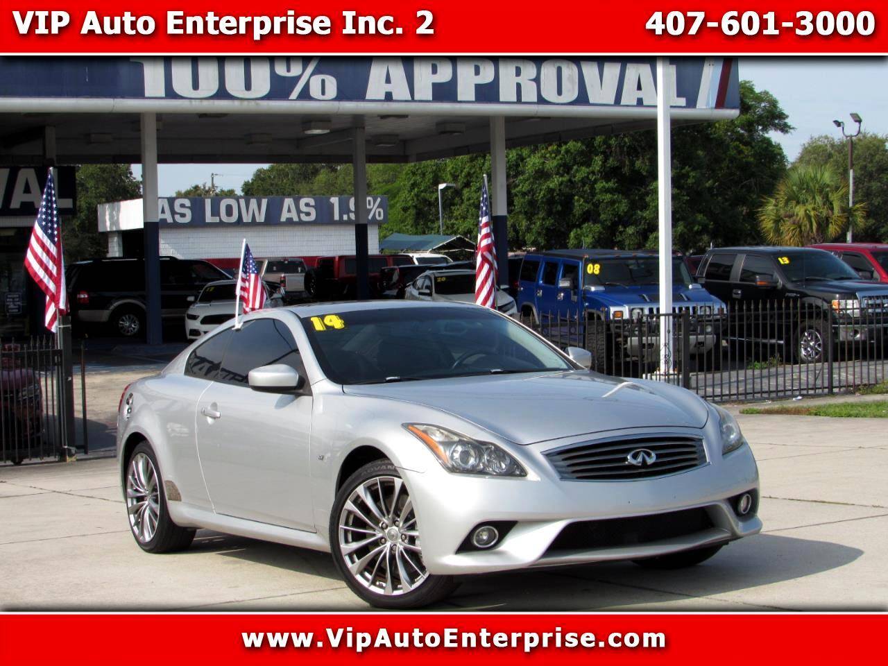 2014 INFINITI Q60 Standard — Coupe — 60,195 mi — Orlando, FL