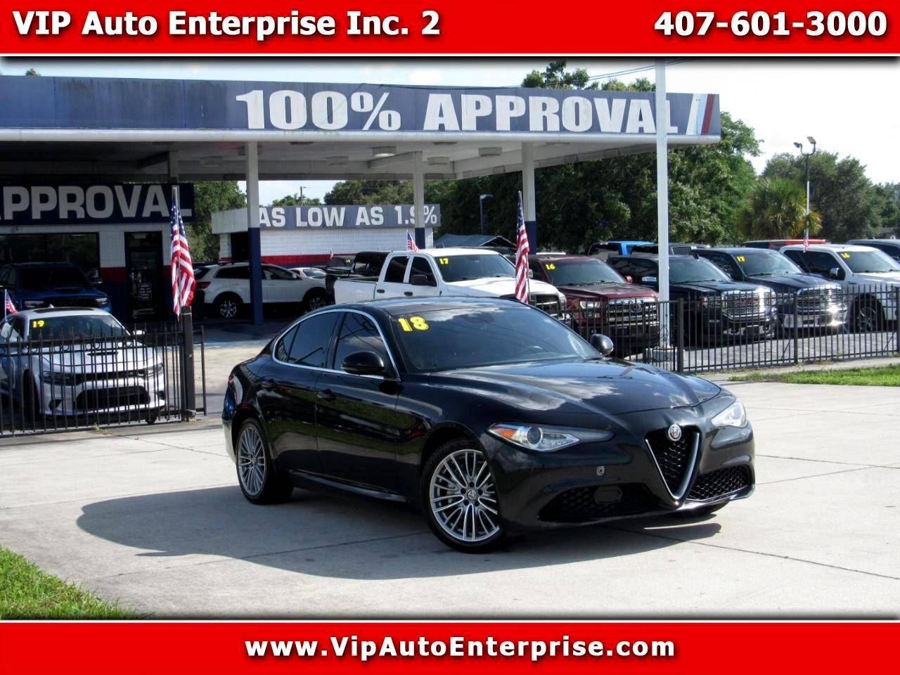 2018 Alfa Romeo Giulia Ti Lusso — Sedan — 109,890 mi — Orlando, FL