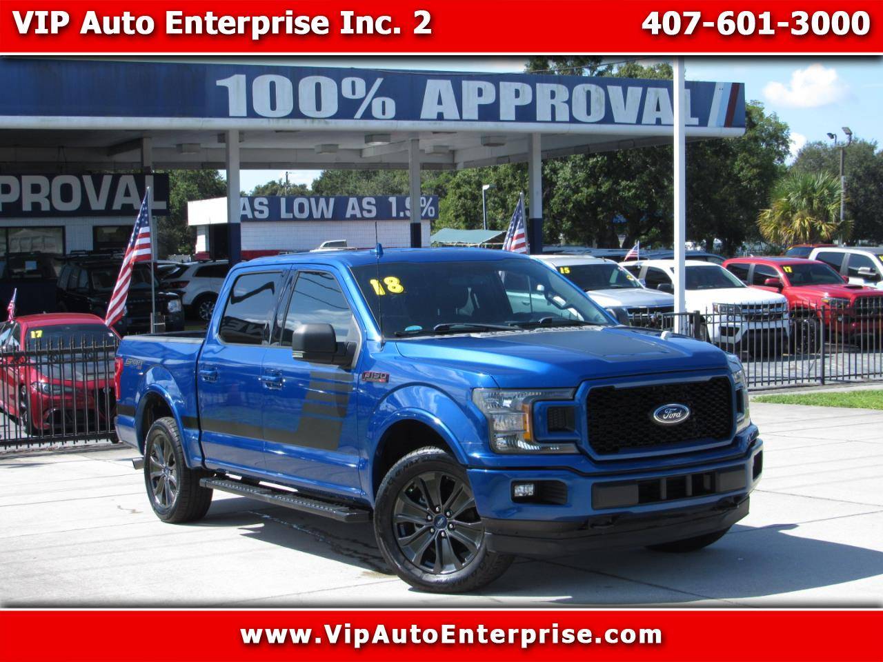 2018 Ford F-150 XLT — Pickup Truck — 108,120 mi — Orlando, FL